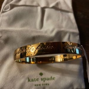 Kate Spade New York Bridesmaid Bestie Bangle Gold
